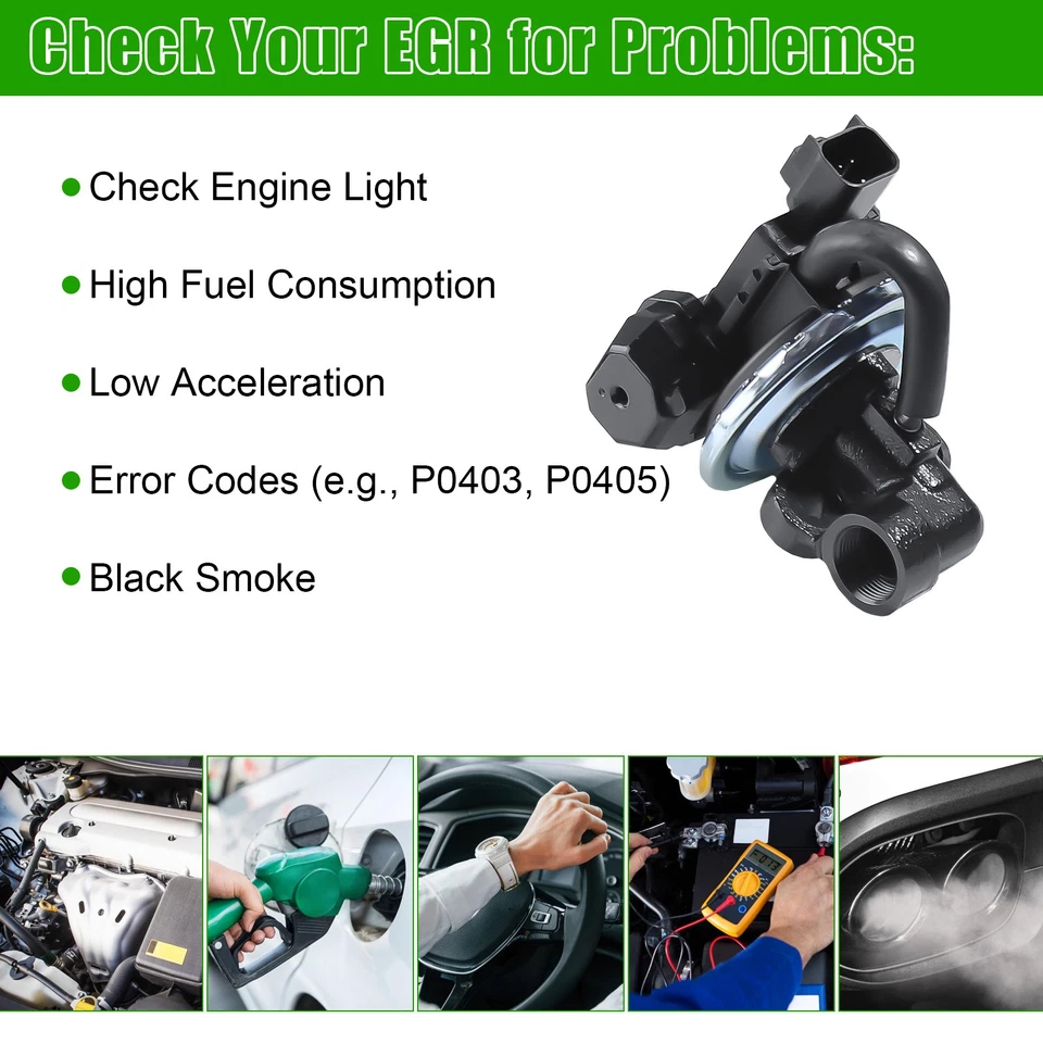 Válvula nueva EGR para Ford Crown Victoria Lincoln Town Mercury Grand Marquis 2003-11 Foto 4 de 4