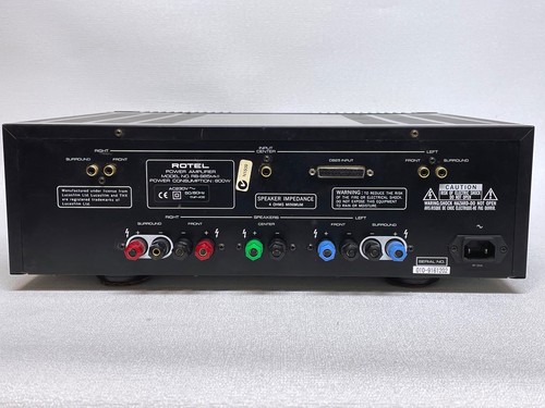 Amplificador de potencia estéreo/5 canales ROTEL RB-985 MkII - 100 W - Imagen 11 de 13