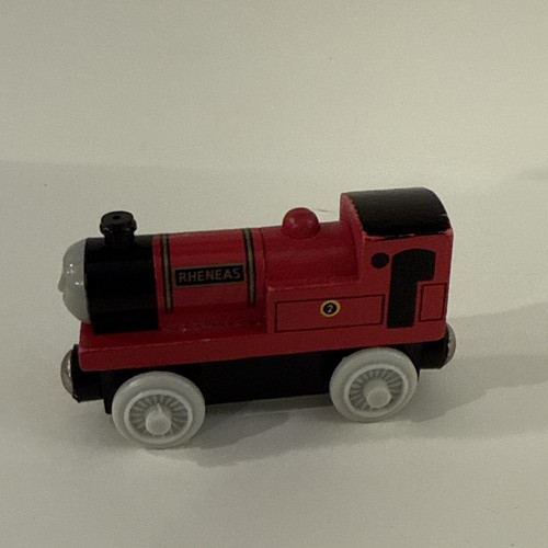 Thomas & seine Freunde Holzeisenbahn Rheneas Zug Lok Holz - Bild 1 von 6