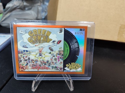 2025 Battle of the Bands Green Day Garbage Pail Kids Album Art 01/25 Orange Foil