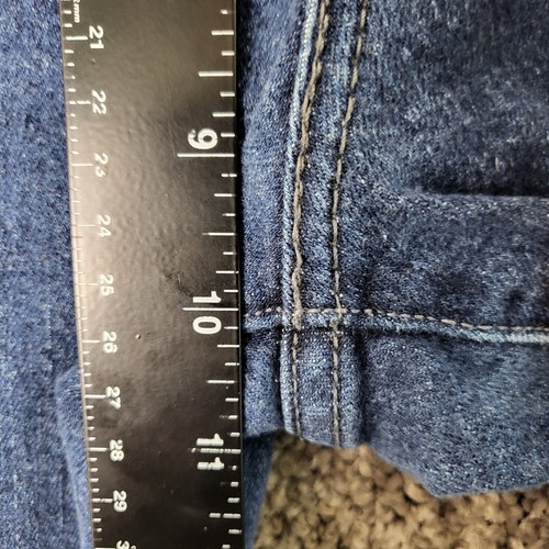 Levis Mid Rise Skinny Jeans Womens Size 12M Medium Wash Denim Stretch - Picture 8 of 12