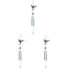  3 stücke Tier Statue Wind Pime Kreative Wind-Glocke Hängende Anhänger