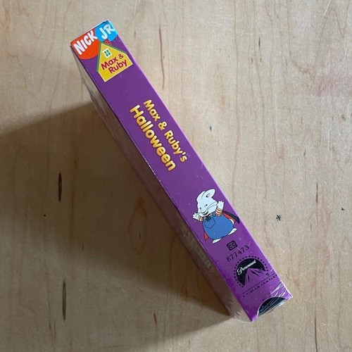 MAX & RUBY'S HALLOWEEN (2005) Sealed VHS Promo Screener Animation Children Scary - Picture 2 of 6