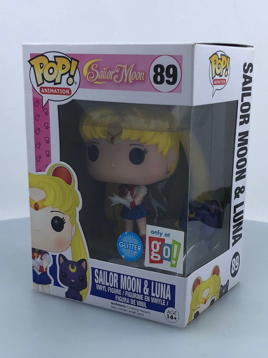 Sailor Moon & Luna Glitter #89 DAMAGED BOX SEE PICS