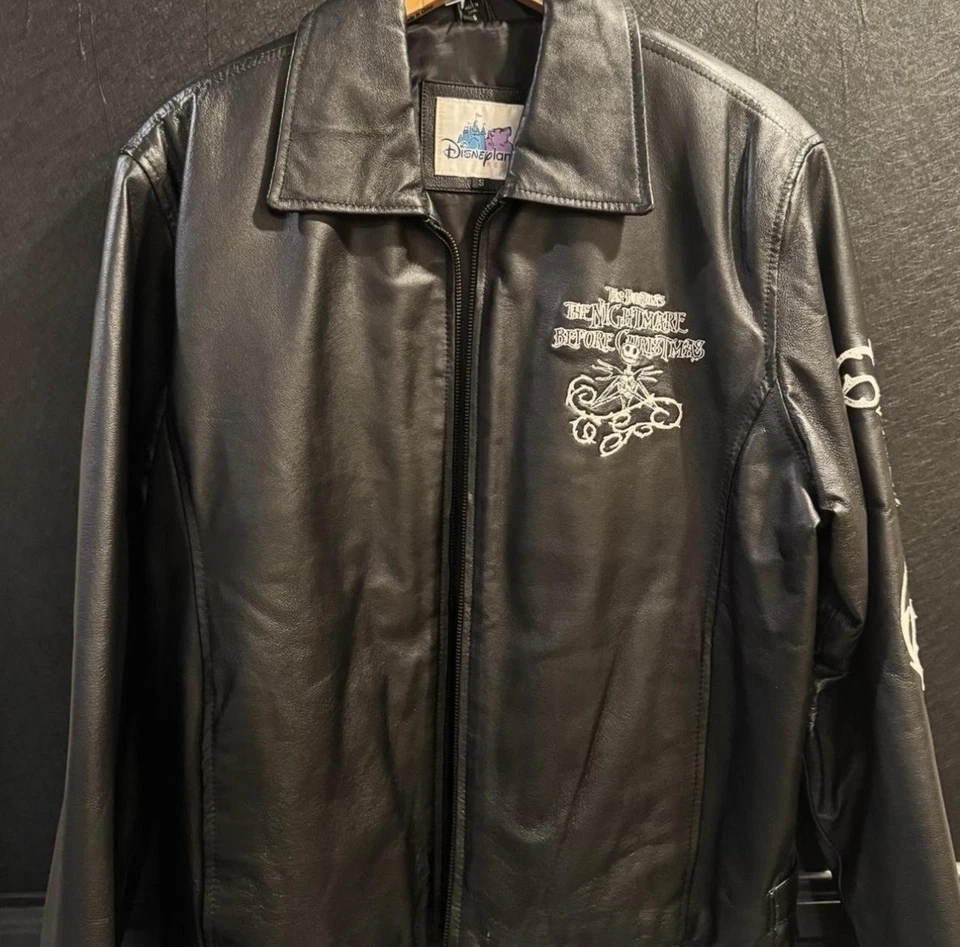Nightmare Before Christmas Disneyland Leather Jacket — Rare / Limited Edition - Image 2 of 4