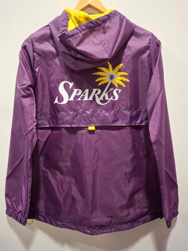 Stadium Essentials Men's Purple Size S NBA LA Sparks Windbreaker Jacket - Picture 2 of 5