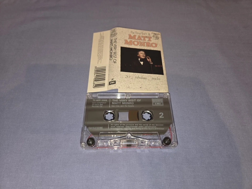 THE VERY BEST OF MATT MONRO CASSETTE TAPE ALBUM - Image 2 of 2