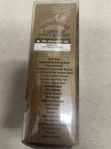Woodstock 40th Anniversary Ultimate Collector’s Edition 3 DVD Director’s Cut - Picture 2 of 3