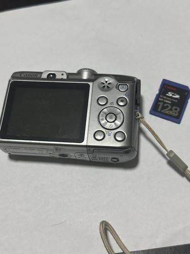Canon PowerShot A1100 IS 12.1MP Digital Camera TESTED READ - Picture 9 of 10