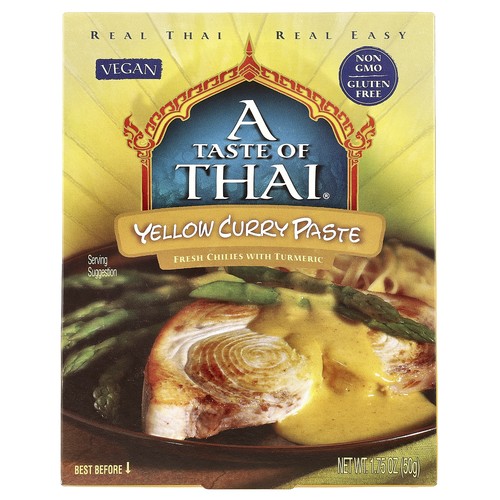 Pâte de curry jaune, 50 g (1,75 oz) - Photo 1 sur 2