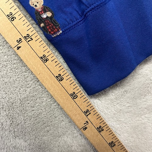 NWT Polo Ralph Lauren Pajama Pants Mens XL Blue Sleepwear Joggers Polo Bear - Picture 4 of 11