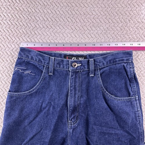 Vintage FUBU 90s Y2K Womens Carpenter Pants Jeans Baggy Size 30x30 Wide Leg - Picture 6 of 16