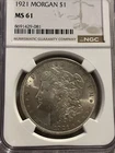 1921-D $1 Morgan Silver Dollar NGC MS 61