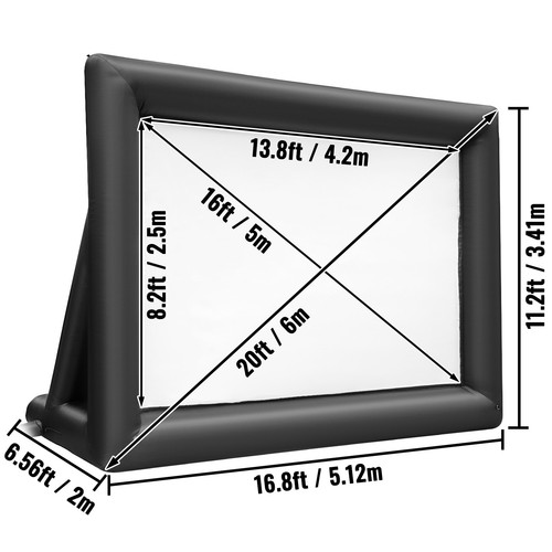 Uimoso Inflatable Movie Screen Inflatable Projector Screen 20 FT Outdoor Theater - Picture 12 of 12
