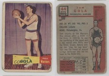 1957-58 Topps Tom Gola #44 Rookie RC HOF