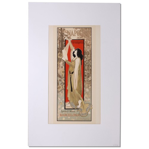 Napoleon Fotografos Les Maitres De L'Affiche Étrangères Pl 204 Lithograph 1900 - Picture 4 of 5