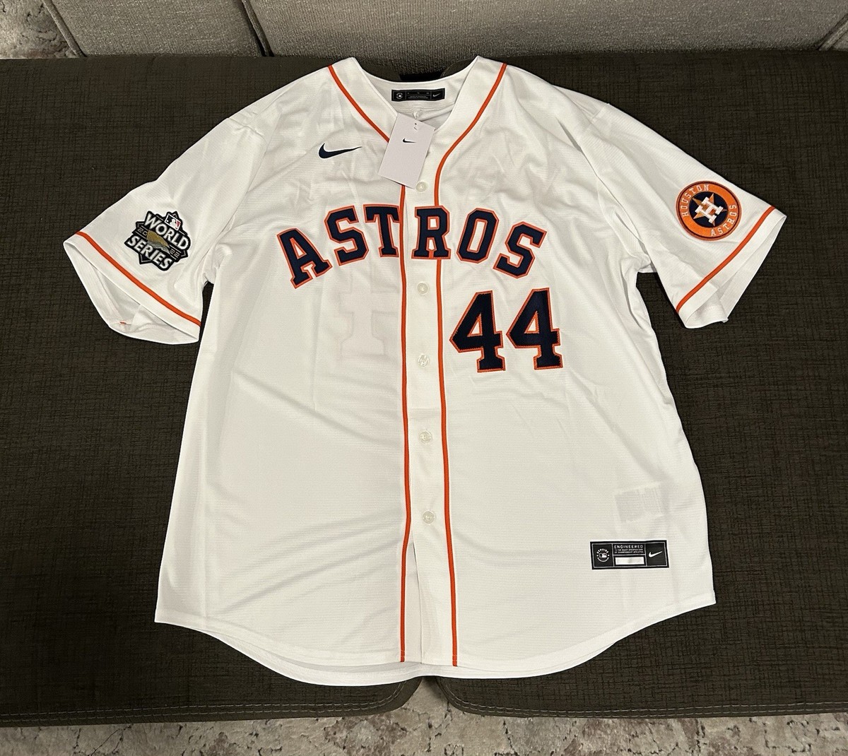 Nike Authentic Houston Astros Yordan Alvarez #44 World