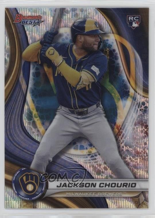 2024 Bowman's Best Wave Refractor Jackson Chourio #38 0b67