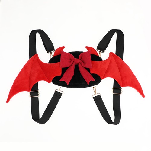 Plüsch Rucksäcke Kawaii süße Lolita Rucksäcke Schleife Engelsflügel Rucksäcke - Bild 6 von 12