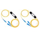 2X 1 Point 2 Taper Fiber Optic Splitter Splice Box Splitter SC Port FTTH3275