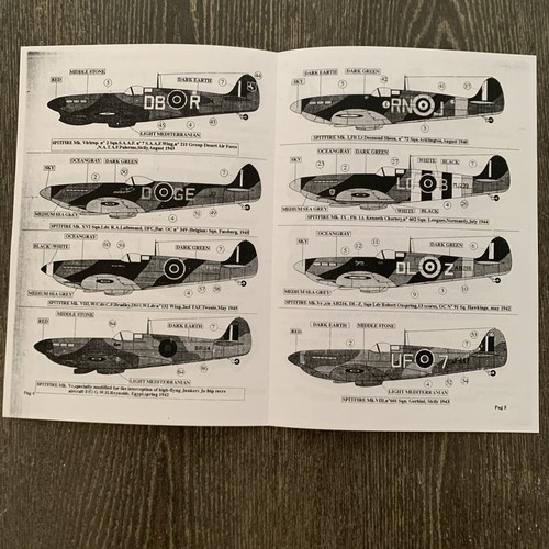 Calcomanía modelo avión Supermarine Spitfire Sky48033 - Imagen 3 de 4