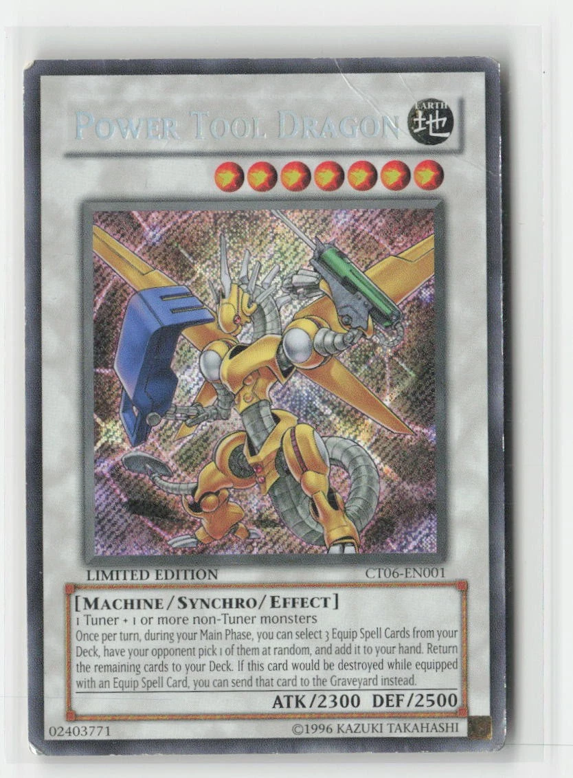 Power Tool Dragon Yu-Gi-Oh! TCG Individual Trading Card Games for