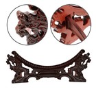 Stylish Plate Holder Stand Desktop Decorative Plate Stand For Display Dish