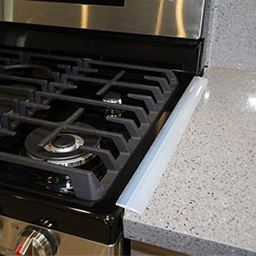 Stove Counter Gap Cover Long Silicone Cover Gap Filler Oven Protector Countertop - Picture 6 of 13