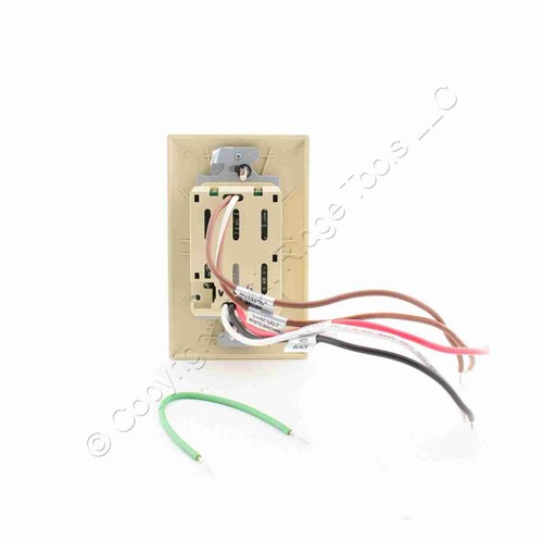 Wattstopper Ivory Universal Residential Vacancy Sensor RS-350-I 600W Dual Relay - Picture 3 of 5