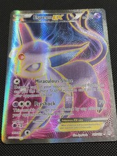 Pokemon TCG Espeon EX Holo Full Art 117/122 XY Breakpoint