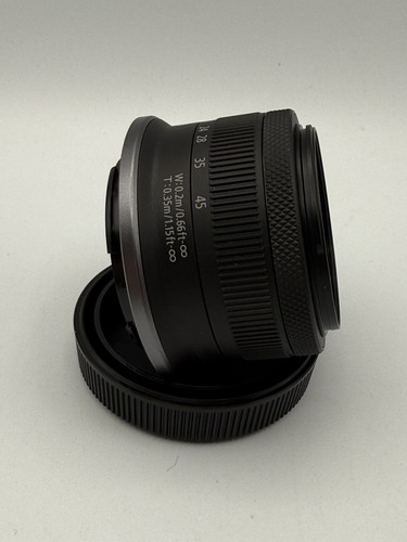 Canon RF-S 18-45mm f/4.5-6.3 IS STM Lens for Canon EOS RF-Mount Cameras Caps - Picture 7 of 17