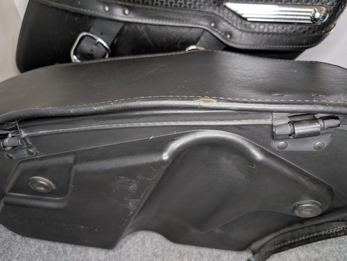 Harley-Davidson OEM Road King Touring Leather Saddlebags RH-07396 LH-07395 READ - Bild 18 von 24