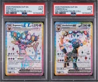 SEQUENTIAL SET PSA 9 Umbreon EX #176 & Espeon EX #175 Prismatic Evolutions