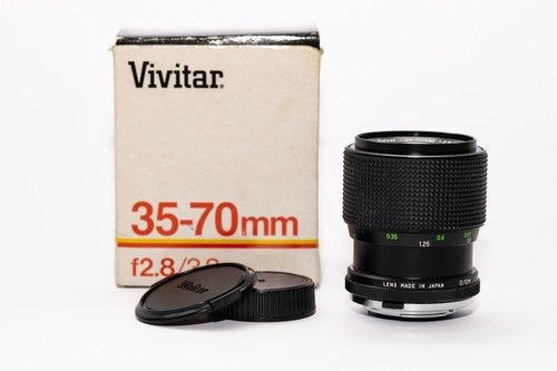Vivitar 35-70mm 1:2.8-3.8 MC Macro Focusing Zoomobjektiv
