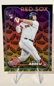 2024 Topps Series 2 - Wilyer Abreu #672 Hot Dogs (RC) Red Sox