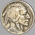 1924-P Indian Head Buffalo Nickel Five 5 Cents F