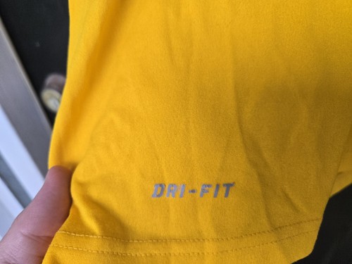 Camisa Hofstra Pride Nike Dri Fit Para Hombre L Amarilla Manga Larga NCAA VER FOTOS - Imagen 7 de 18