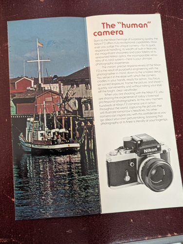 Near Mint The Nikon System Nikkormat FT2 Brochure RARE - Picture 5 of 6