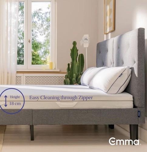Emma One Schaumstoffmatratze - 3 Fuß x 6 Fuß 3 Einzeln (90 x 190 cm), Liegekomfort - Bild 3 von 4