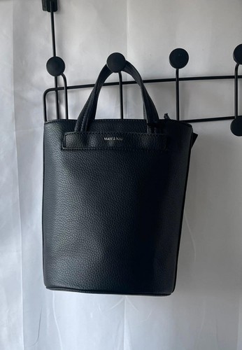 Matt & Nat Black Vegan Leather Handbag - Picture 3 of 8