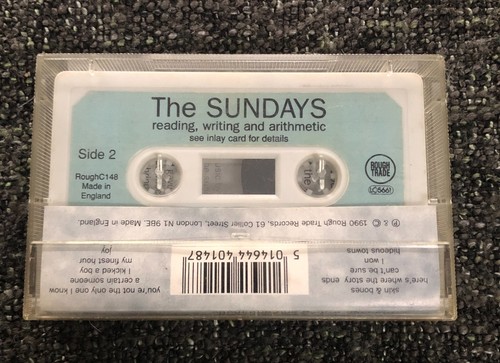 The Sundays – Reading, Writing And Arithmetic – UK cassette album, 1990 - Picture 3 of 5