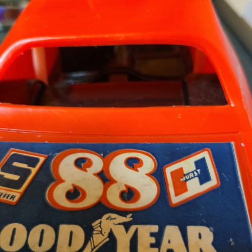Vintage Gay Toys Plastic Dodge Challenge Nascar 88 426 Good YEAR 12.5” & TRAILER - Picture 21 of 24