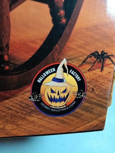 Gemmy 1991 Halloween Rocking Witch Animated Cackling Glow Eyes Sound Activated - Bild 5 von 20