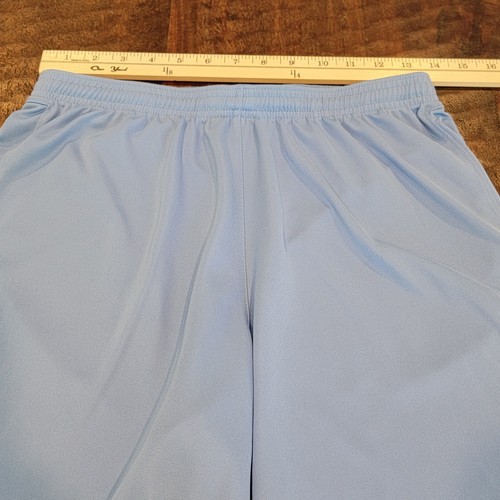 Nike Dri Fit Boys Athletic Shorts Size Medium Youth Carolina Blue Swoosh Logo - Picture 6 of 8