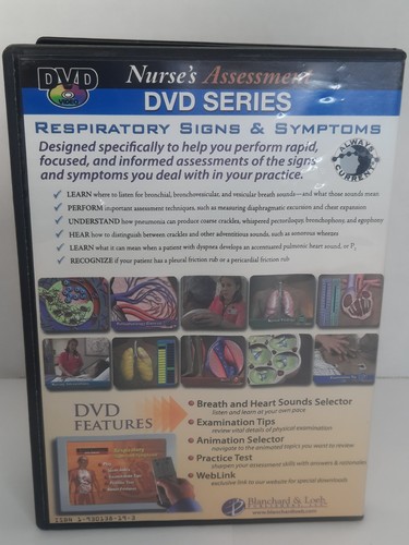 Nurse's Assessment DVD Series 2006 Blanchard Loeb Lot 6 - Picture 6 of 18