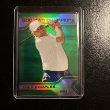 2023 Upper Deck Goodwin Champions Platinum Green Rainbow Fred Couples #P13