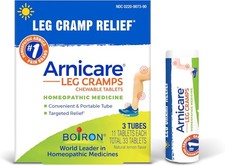 Boiron Arnicare Leg Cramps for Day and Night Relief from Cramping 33 Tablets 