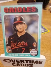 2024 Topps Heritage High Number - Jackson Holliday #692 Aqua Border (RC)