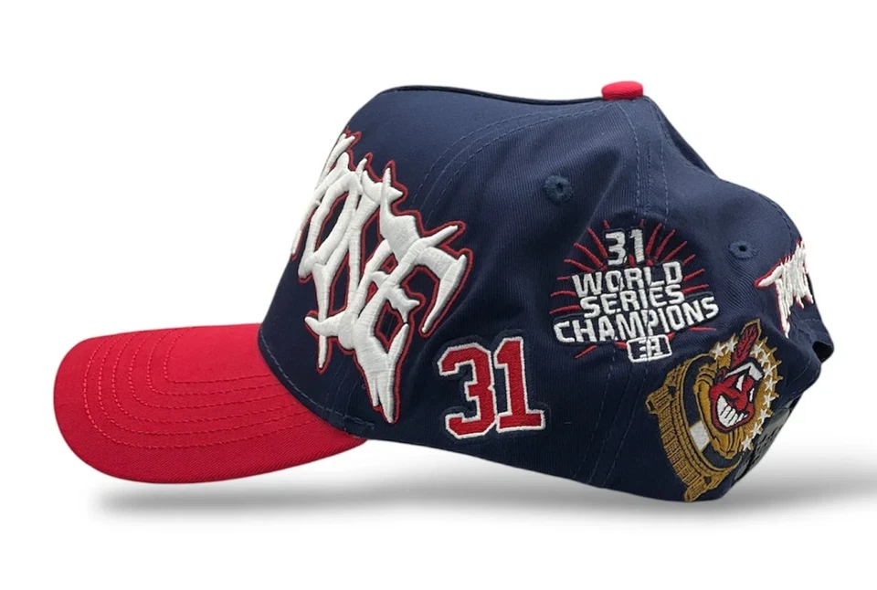 Gorra de ajuste para hombre de moda de béisbol MLB Cleveland Guardians GORRA 31 SOMBREROS CHA Foto 2 de 4