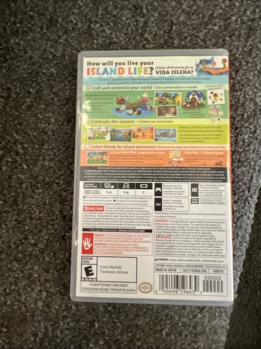 Animal Crossing: New Horizons Nintendo Switch Juego Completo En Caja - Imagen 2 de 3